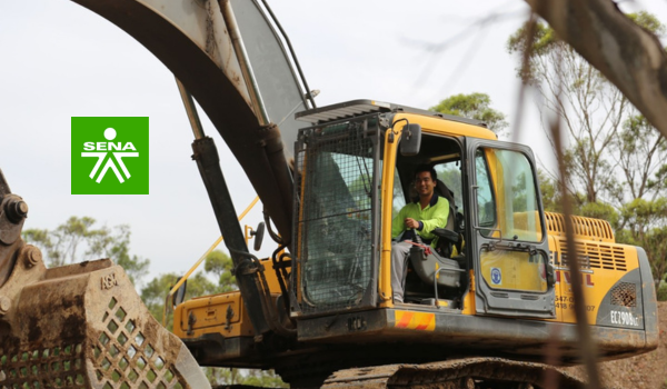 Curso de operador en excavadora